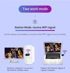 COMFAST CF-812AC USB WiFi Adapter-1300 Mbps USB di Rete Wireless wiFi, CF-812AC – Durable Build, Easy to Use