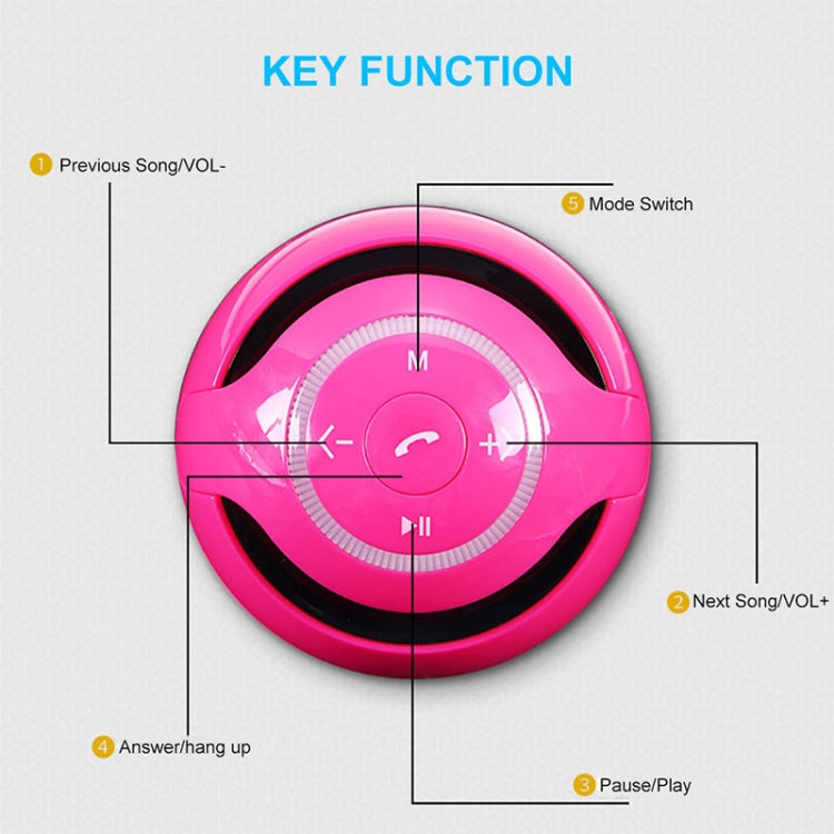 A18 Bluetooth Speaker – Ball Bluetooth Speaker with LED Light Portable Wireless Mini Speaker...