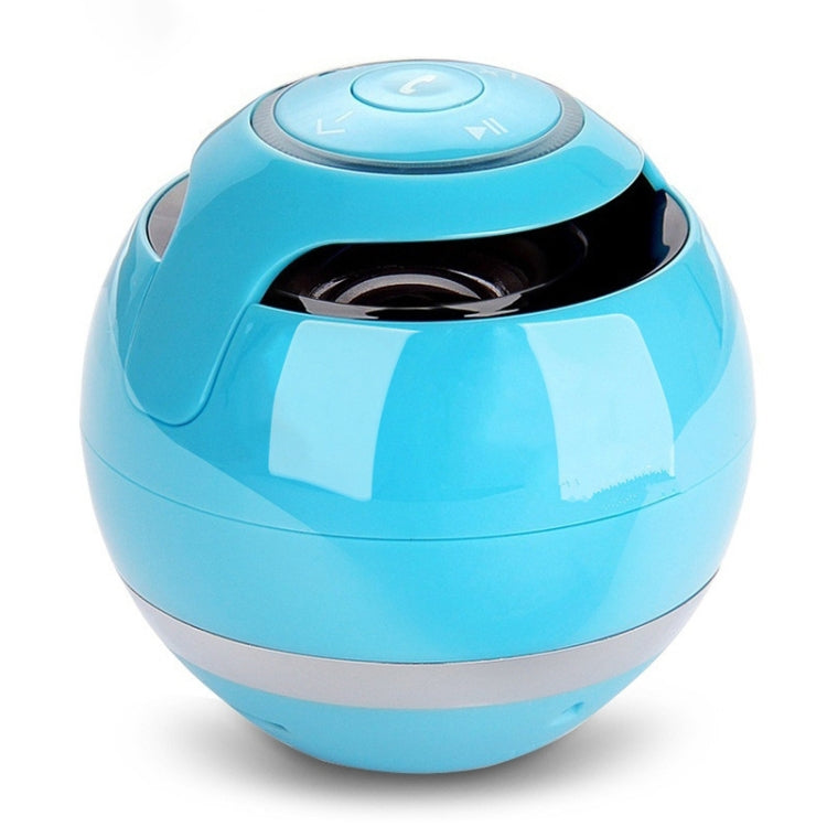 A18 Bluetooth Speaker – Ball Bluetooth Speaker with LED Light Portable Wireless Mini Speaker... BLUE