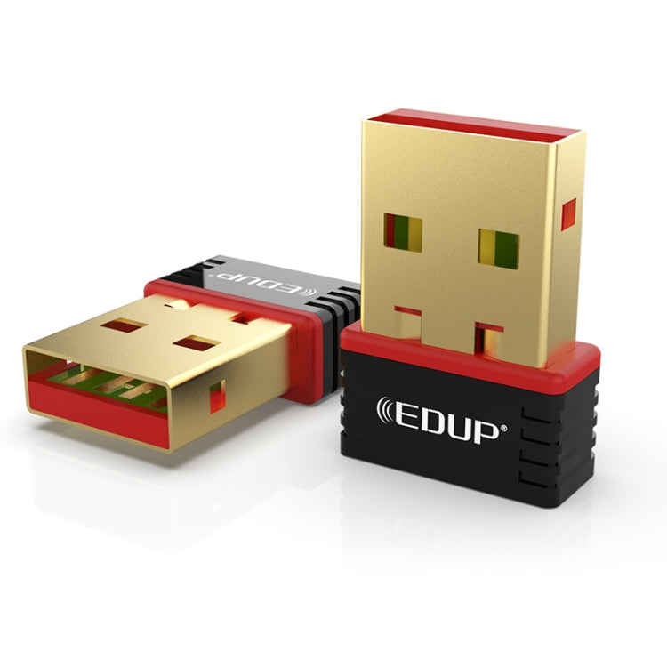 EDUP EP-N8566 150Mbps 802.11N Mini Drive-free USB Network Adapter, EP-N8566 – Durable Build, Easy to Use