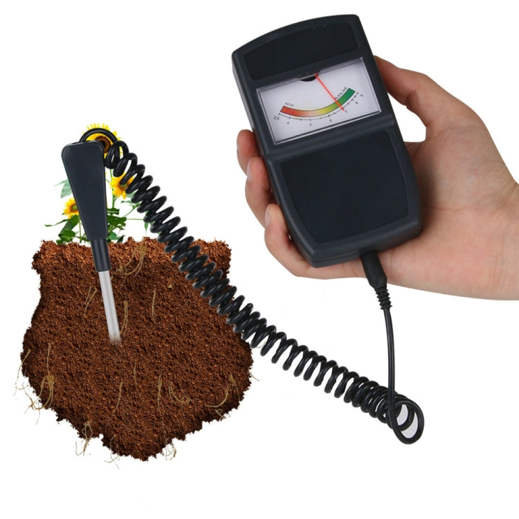 RZ94 Soil Moisture PH Meter Humidity Detector Digital PH Meter Soil Monitor Hygrometer Gardening Plant Lignt Sunlight Tester Default Title