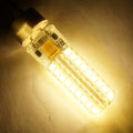 GY6.35 5W SMD2835 72LEDs Dimmable Silicone Corn Bulb for Chandelier Crystal Lamp Lighting Accessories,AC 12V, Warm White, Cool White Warm White