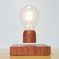 Retro magnetic floating bulb wood color substrate LED home decoration lamp Default Title