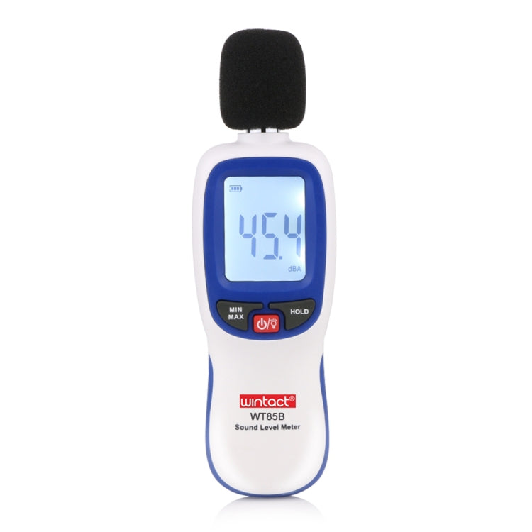 WT85B Sound Level Meter Digital Decibel Meter Digital Noise Meter Environmental Noise Tester, WT85B White, WT85B Black – Durable Build, Easy to Use WT85B White White