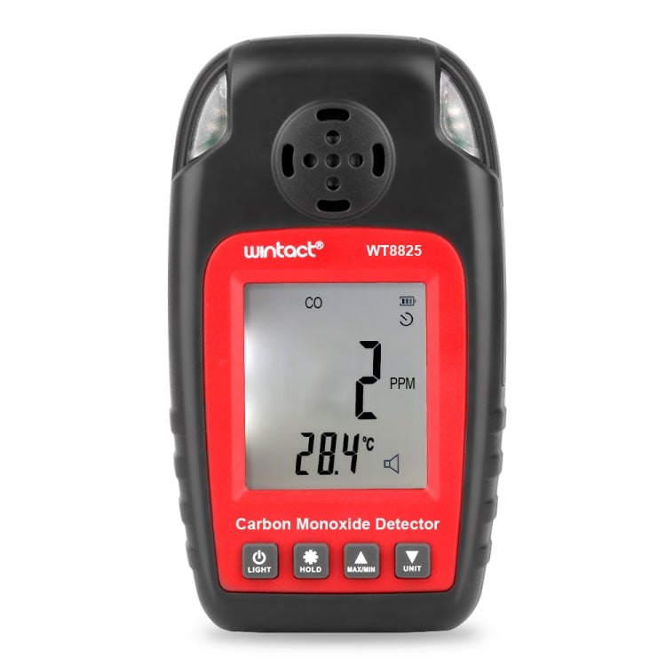 WINTACT WT8825 Carbon Monoxide Detector Independent CO Gas Sensor Warning-up High Sensitive Poisoning Alarm Detector, WT8825 WT8825