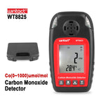 WINTACT WT8825 Carbon Monoxide Detector Independent CO Gas Sensor Warning-up High Sensitive Poisoning Alarm Detector, WT8825