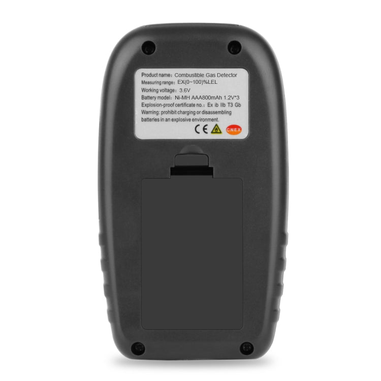 WT8823 Combustible Gas Alarm Detector Gas Leakage Flammable Natural Digital LCD Display Gas Leak Detector Monitor Gas Analyzer, WT8823