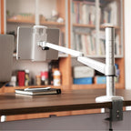 OA-1S Double use Laptop/Tablet Stand Height Adjustable Rotatable Holder – Aluminum Alloy, 4K