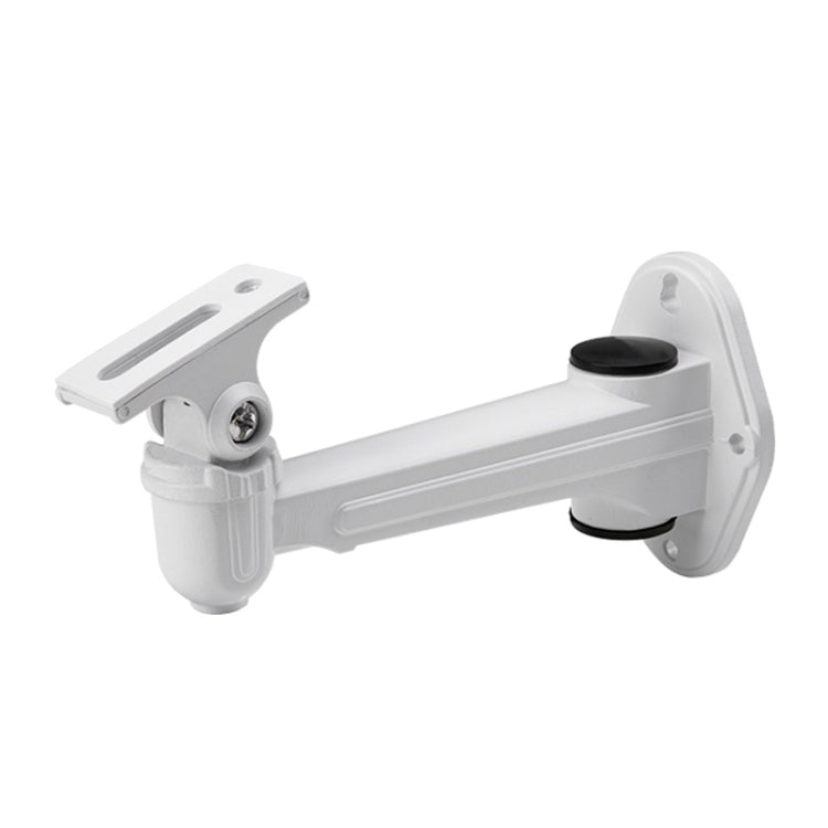 CCTV Wall Mount Stand Aluminum Metallic Silver Bracket Indoor Outdoor for Bullet Camera IP Camera Bracket Accessories – Durable Build, Easy to Use