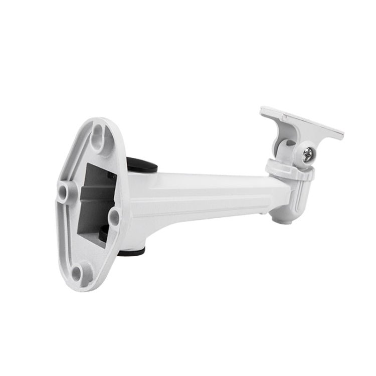 CCTV Wall Mount Stand Aluminum Metallic Silver Bracket Indoor Outdoor for Bullet Camera IP Camera Bracket Accessories – Durable Build, Easy to Use