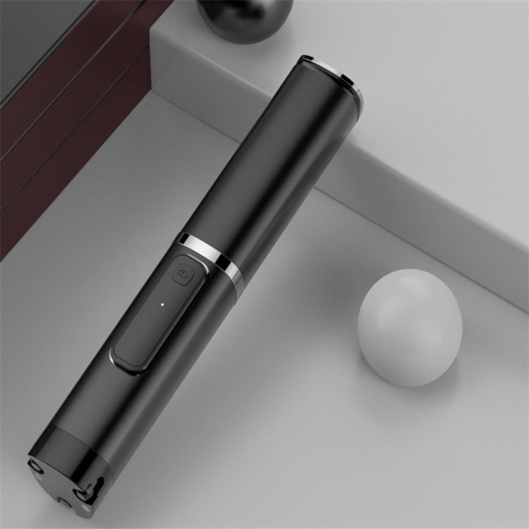 Handheld Wireless Bluetooth Concealed Telescopic Stand One Bluetooth Selfie Stick Black