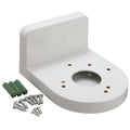 L-Type 3.5 inch Plastic Right Angle Bracket Wall Mount for CCTV Dome IP Security Camera Default Title