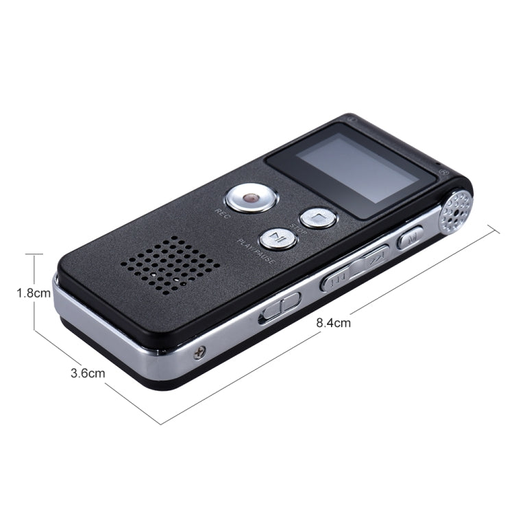 SK-012 8GB Voice Recorder USB Professional Dictaphone Digital Audio With WAV MP3 Player VAR Function Record, SK-012 8GB