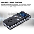 SK-012 8GB Voice Recorder USB Professional Dictaphone Digital Audio With WAV MP3 Player VAR Function Record, SK-012 8GB