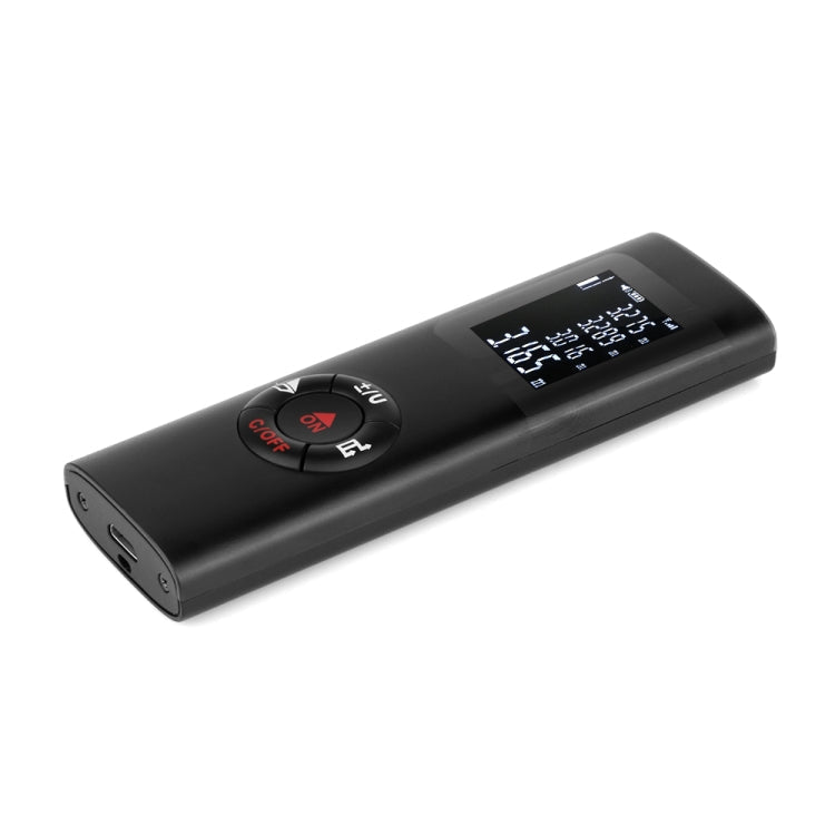 JQ-40 Mini Laser Distance Meter 40m Rechargeable Digital Handheld Laser Rangefinder Portable Laser Range Finder Build Measure, 40m – TPU