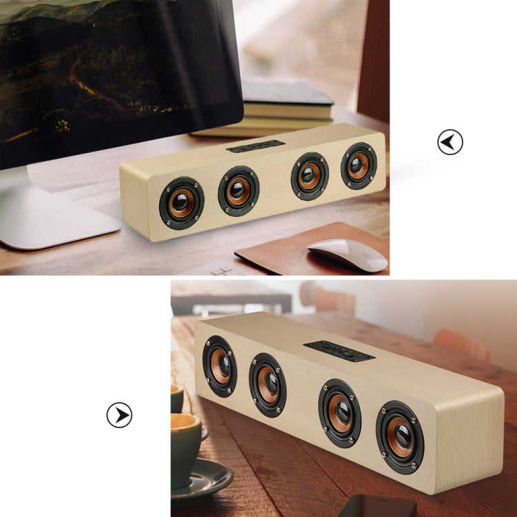 W8 Bluetooth 4.2 Speaker Four Louderspeakers Super Bass Subwoofer with Mic 3.5mm Support TF Card – Bluetooth