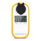 DR402 Digital Beer Refractometer Wort Hydrometer Brix 0-50% Concentration Meter Refractometer Electronic Wine Alcohol Tester, DR402