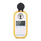DR103 Digital Refractometer LCD Display Brxi Fruit Juice Sugar Meter Refractometer For Dextran Fructose Glucose Lactose Maltose, DR103