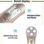OFY9901 Face Skin EMS Mesotherapy Electroporation RF Radio Frequency Facial LED Photon Skin Care Face Lift Tighten Remove Wrinkle
