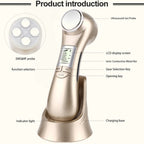 OFY9901 Face Skin EMS Mesotherapy Electroporation RF Radio Frequency Facial LED Photon Skin Care Face Lift Tighten Remove Wrinkle