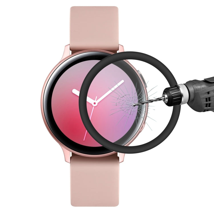 ENKAY Hat-prince 3D Full Screen Soft TPU Edge + Soft Glass HD Screen Protector Film, For Galaxy Watch Active 2 40mm, For Galaxy Watch Active 2 44mm For Galaxy Watch Active 2 40mm