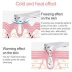 OFY-7901 Ultrasonic Cryotherapy Hot Cold Hammer Facial Lifting Vibration Massager Face Body Import Export Face Care Beauty Machine