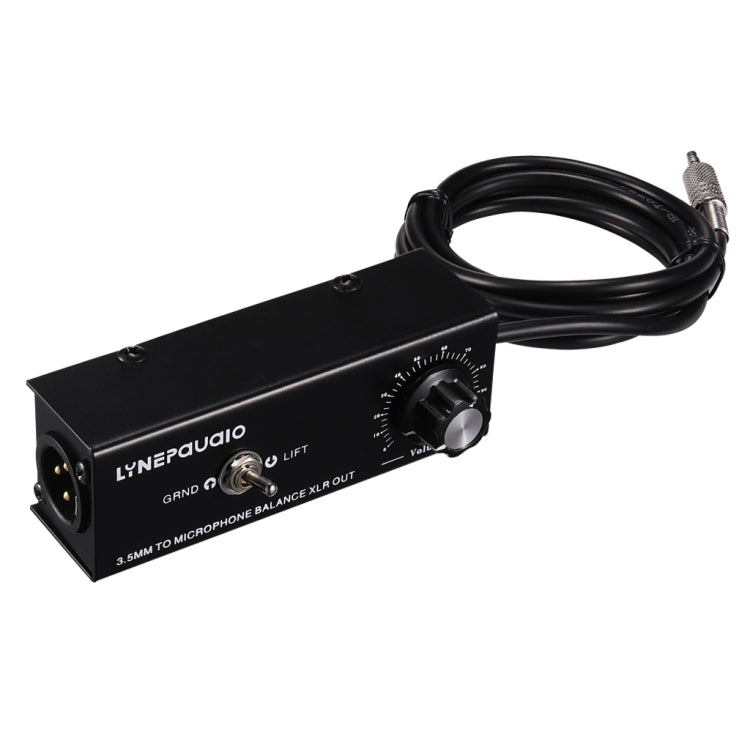 B012 Professional Stereo Signal Converted to Microphone Balanced Signal Output