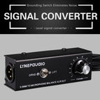 B012 Professional Stereo Signal Converted to Microphone Balanced Signal Output