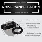 B012 Professional Stereo Signal Converted to Microphone Balanced Signal Output