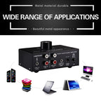 B015 Front Stereo Signal Amplifier Booster Headphones Speaker Amplifier Headset Dual-Audio Source, B015 – TPU