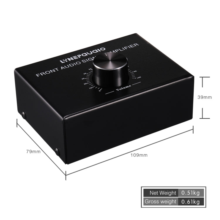 B015 Front Stereo Signal Amplifier Booster Headphones Speaker Amplifier Headset Dual-Audio Source, B015 – TPU