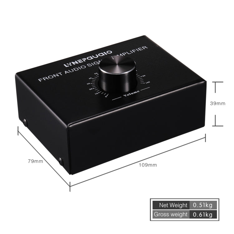 B015 Front Stereo Signal Amplifier Booster Headphones Speaker Amplifier Headset Dual-Audio Source, B015 – TPU