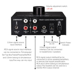 B015 Front Stereo Signal Amplifier Booster Headphones Speaker Amplifier Headset Dual-Audio Source, B015 – TPU