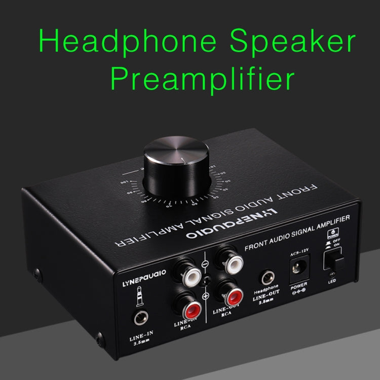 B015 Front Stereo Signal Amplifier Booster Headphones Speaker Amplifier Headset Dual-Audio Source, B015 – TPU
