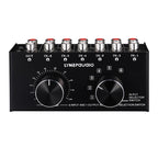B016 6 Input 1 Output Audio Signal Source Selection Switcher, Output Volume Adjustment Control RCA Port, 6 Input 1 Output