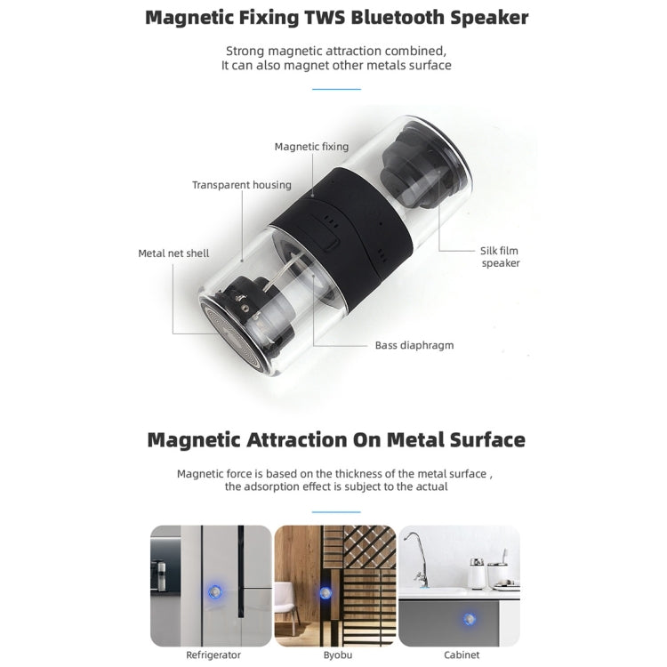 Bluetooth Speaker – Magnetic