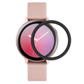 For Galaxy Watch Active 1 / Active 2 40mm ENKAY Hat-prince 3D Full Screen PET Curved Hot Bending HD Screen Protector Film Black