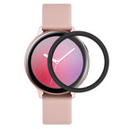 For Galaxy Watch Active 1 / Active 2 40mm ENKAY Hat-prince 3D Full Screen PET Curved Hot Bending HD Screen Protector Film Black