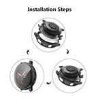 For Samsung Galaxy Watch Active 2 44mm ENKAY Hat-prince Full Coverage Electroplate TPU Case