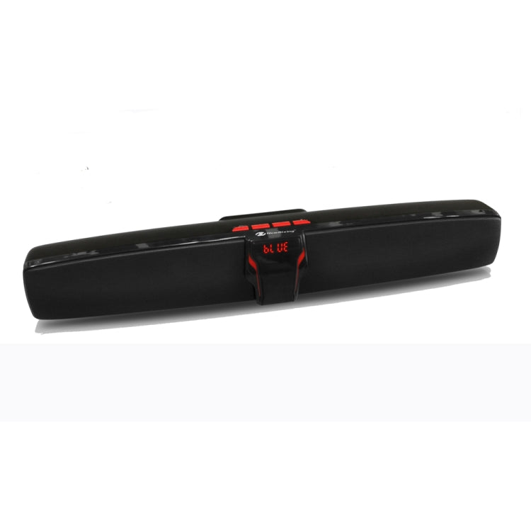New Rixing NR7017 TWS Portable 10W Stereo Surround Soundbar Bluetooth Speaker with Microphone Black