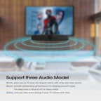 New Rixing NR7017 TWS Portable 10W Stereo Surround Soundbar Bluetooth Speaker with Microphone