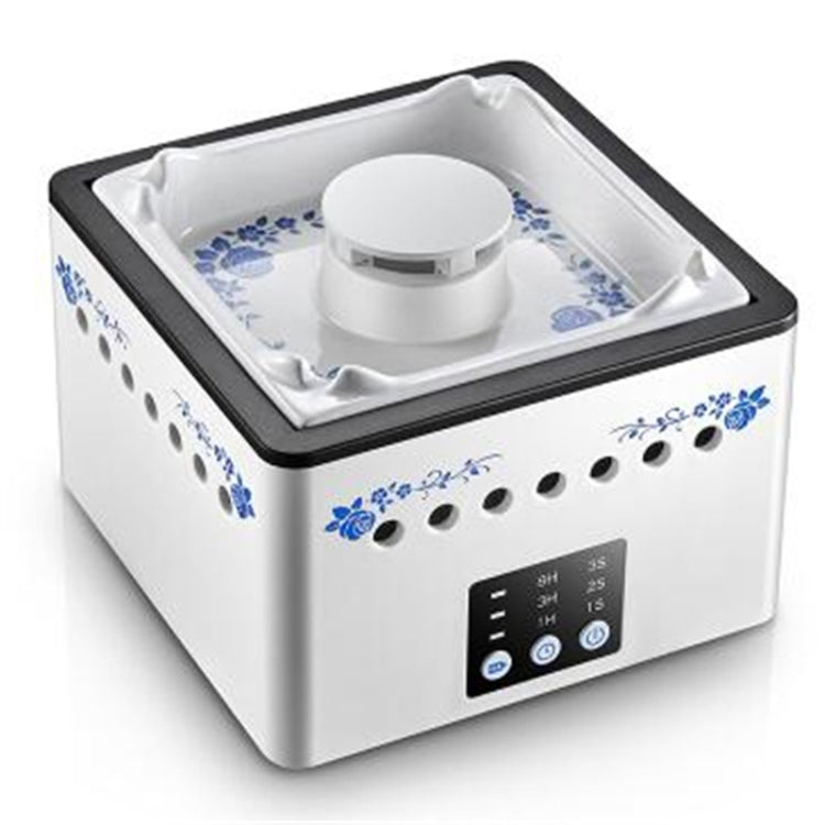 Ashtray Air Purifier Home Indoor Smoke Removal Small Desktop Anti-Secondhand Smoke Artifact – Durable Build, Easy to Use Blue And White