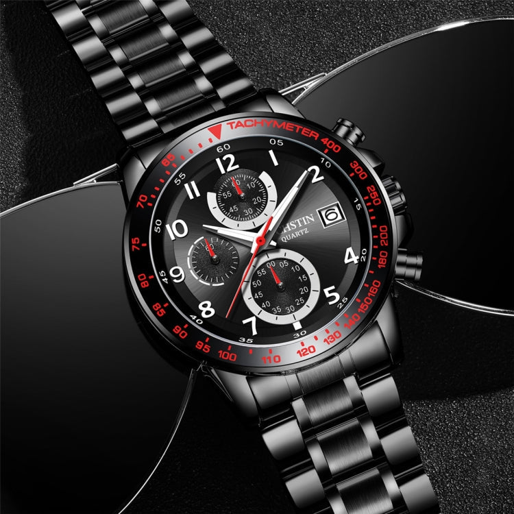 OCHSTIN 6112 Men Multi Function Watch Fashion Sports Business Calendar Luminous Men Watch Quartz Watch Steel Watch