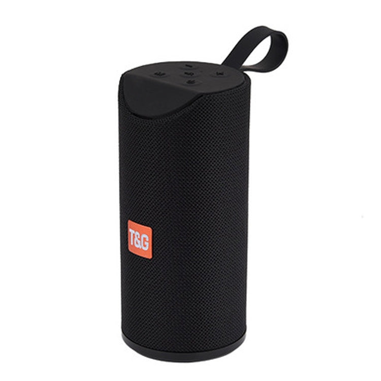 TG113 Bluetooth Speaker – HiFi Bass Sound, Waterproof Black
