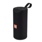 TG113 Bluetooth Speaker – HiFi Bass Sound, Waterproof Black