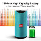 TG113 Bluetooth Speaker – HiFi Bass Sound, Waterproof