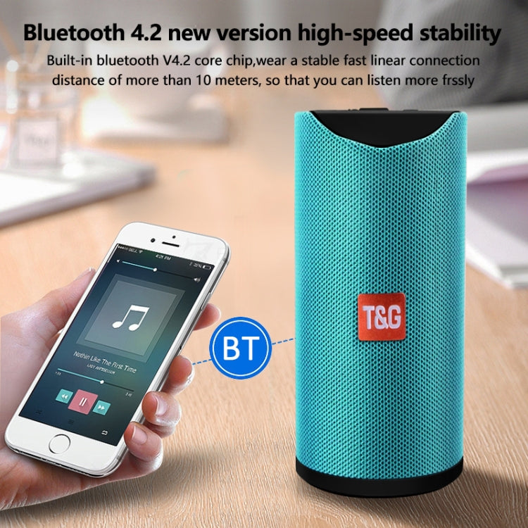 TG113 Bluetooth Speaker – HiFi Bass Sound, Waterproof