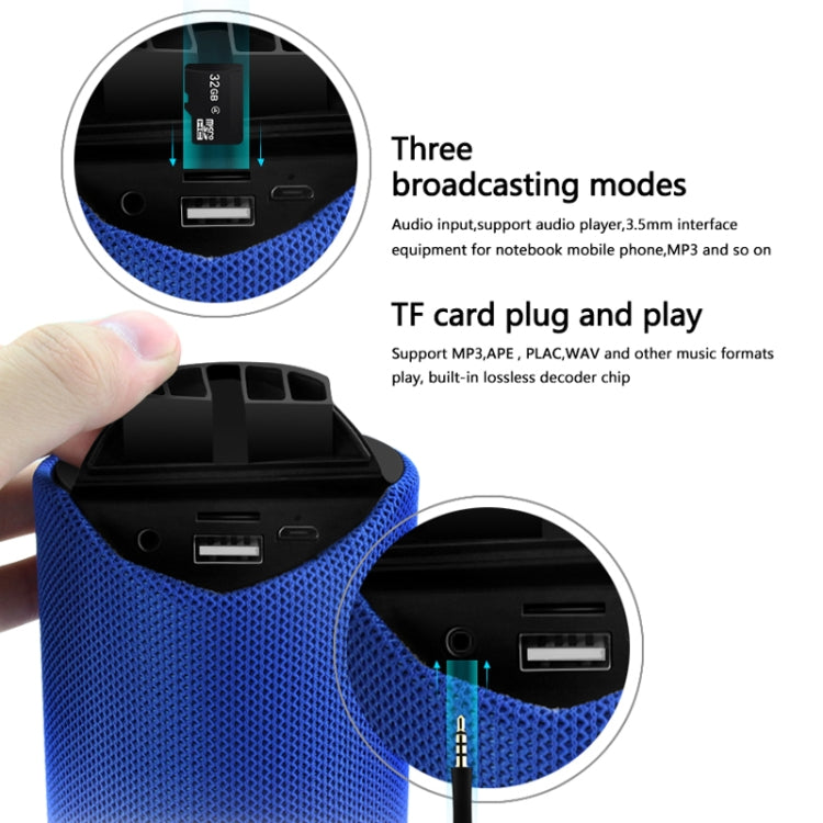 TG113 Bluetooth Speaker – HiFi Bass Sound, Waterproof