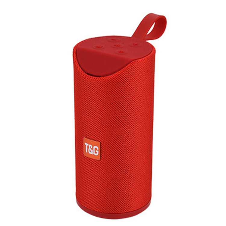 TG113 Bluetooth Speaker – HiFi Bass Sound, Waterproof Red