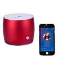 EWA A103 Portable Bluetooth Speaker Wireless Heavy Bass Bomm Box Subwoofer Phone Call Surround Sound Bluetooth Shower Speaker Red